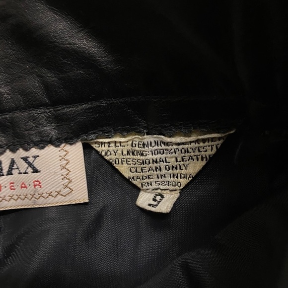Via Max Vintage Leather Skirt Size 9 - Picture 4 of 8